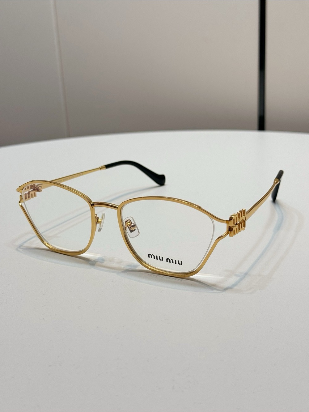 Miu Miu Women’s Clear Sunglasses